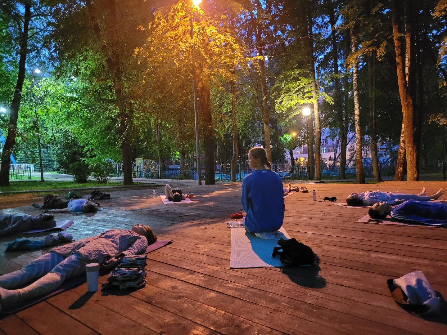 йога; видное; центральный парк; здоровье