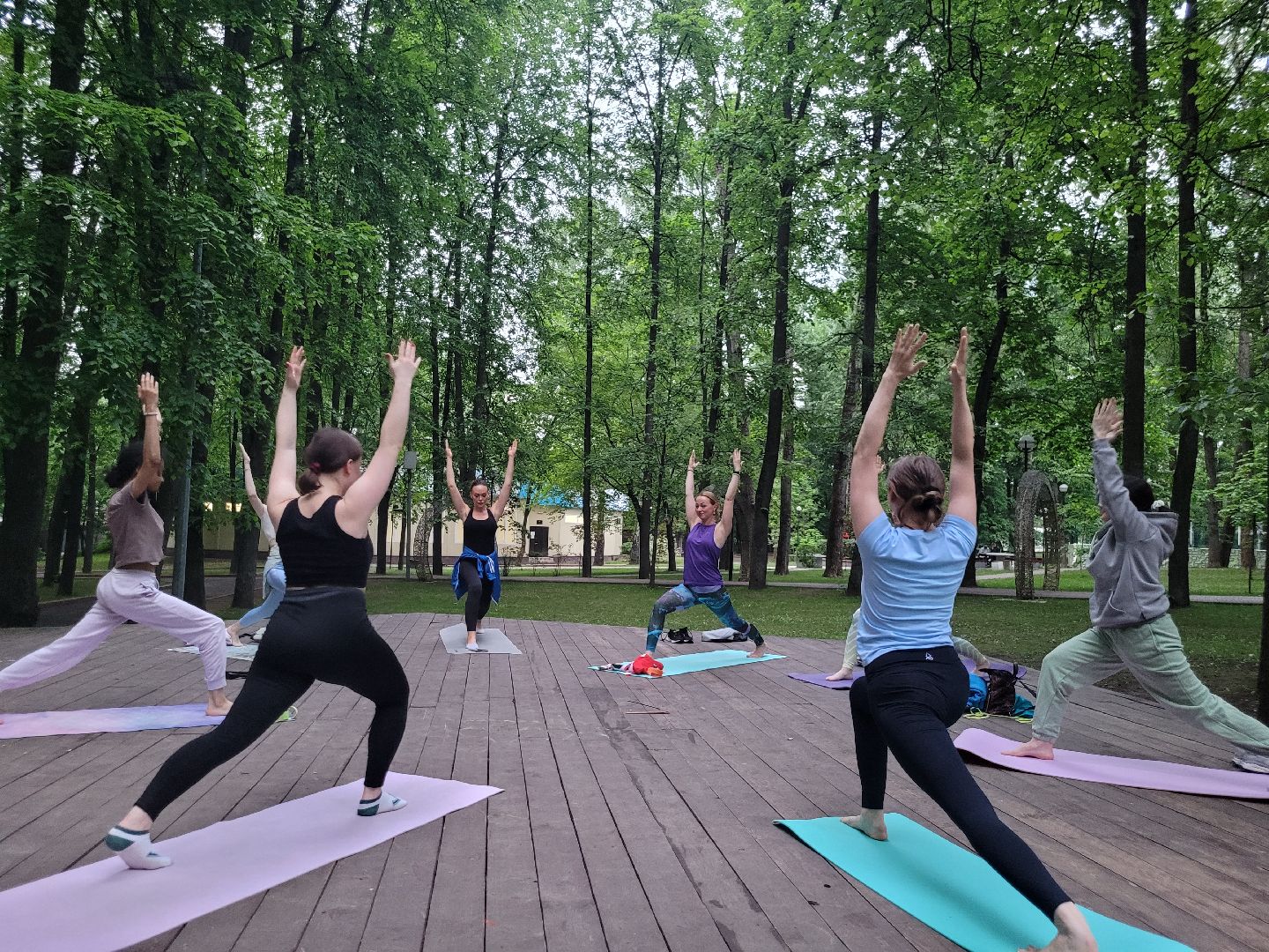 йога; видное; центральный парк; здоровье
