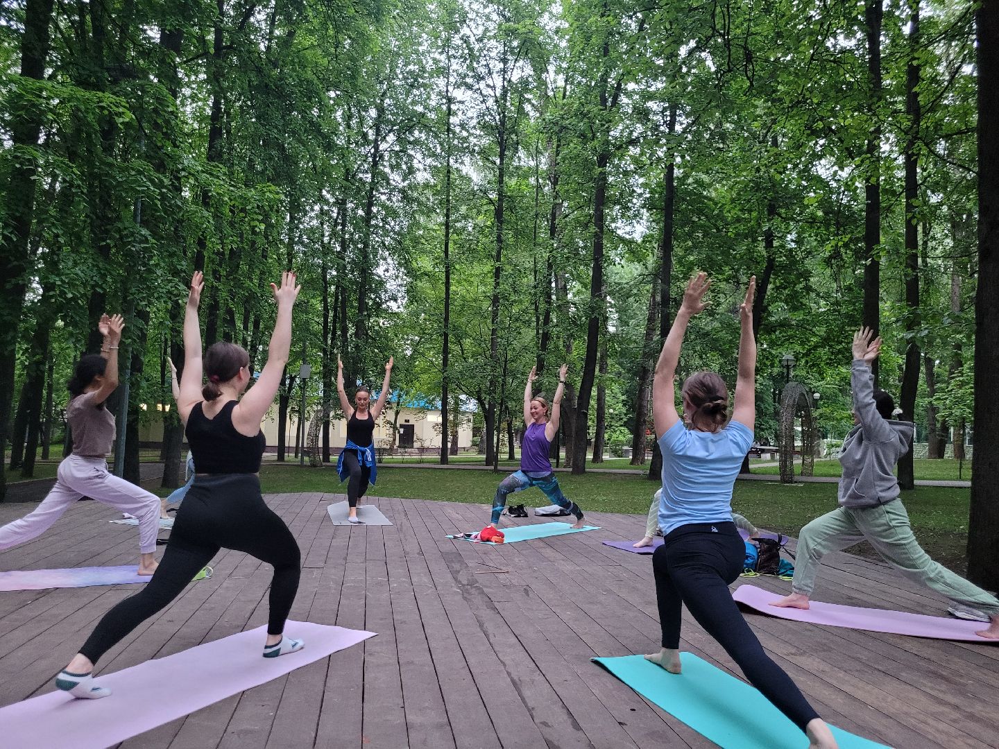 йога; видное; центральный парк; здоровье