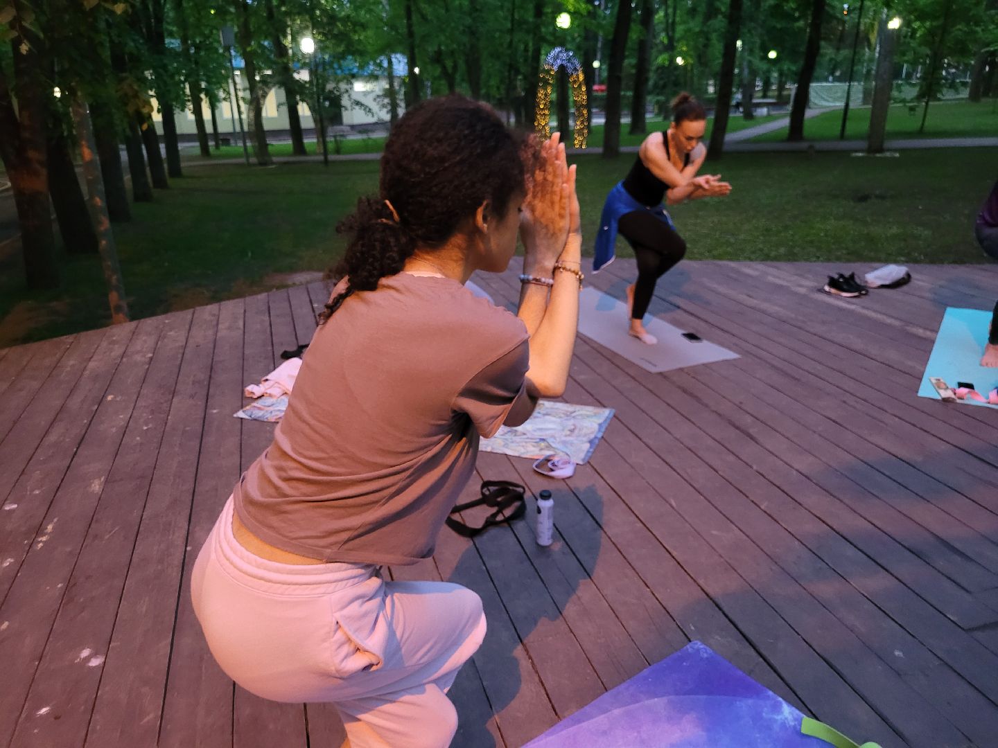 йога; видное; центральный парк; здоровье