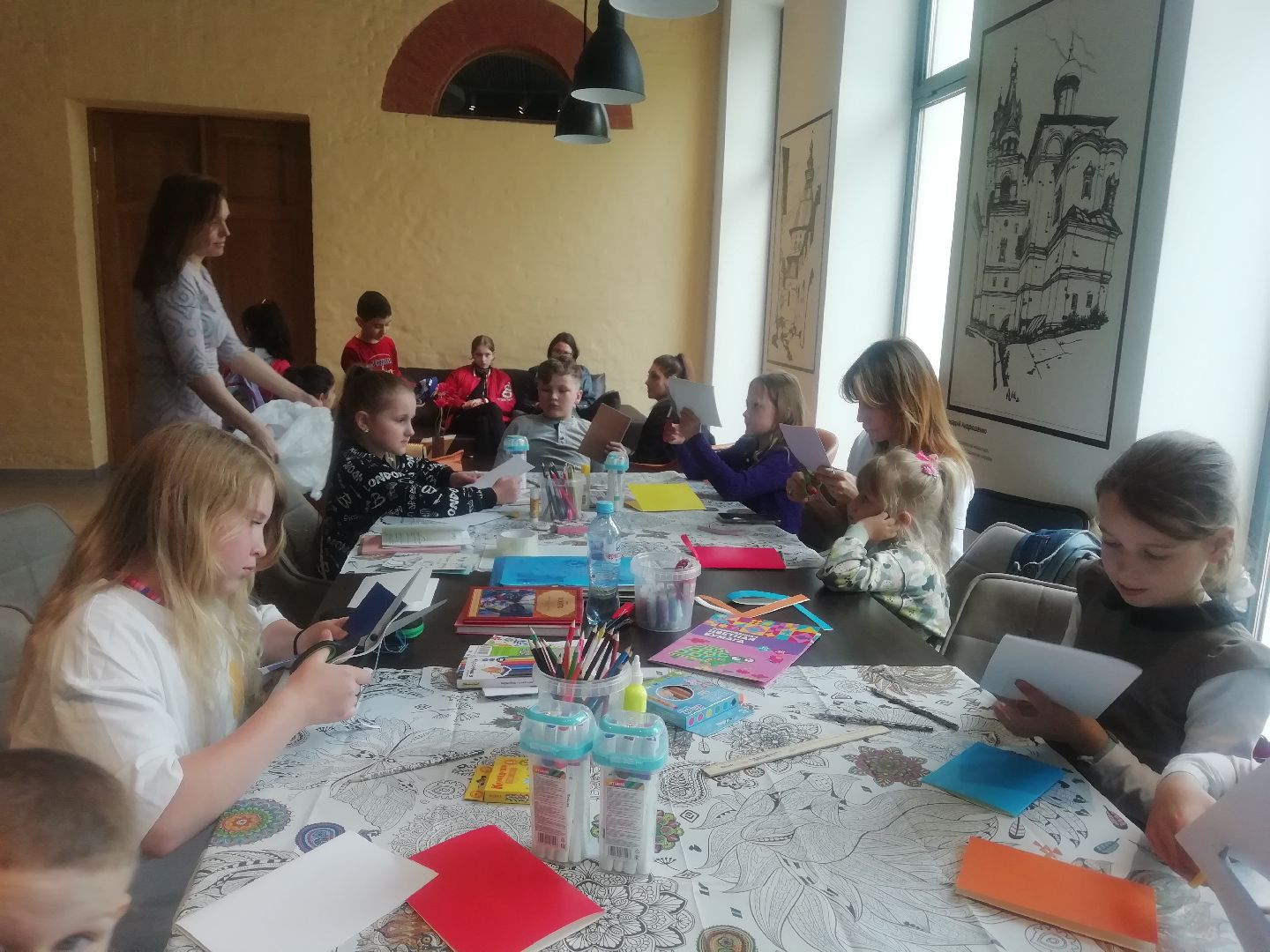 Звенигород, Манеж, мастер-класс, День славянской письменности, Яна Поляруш