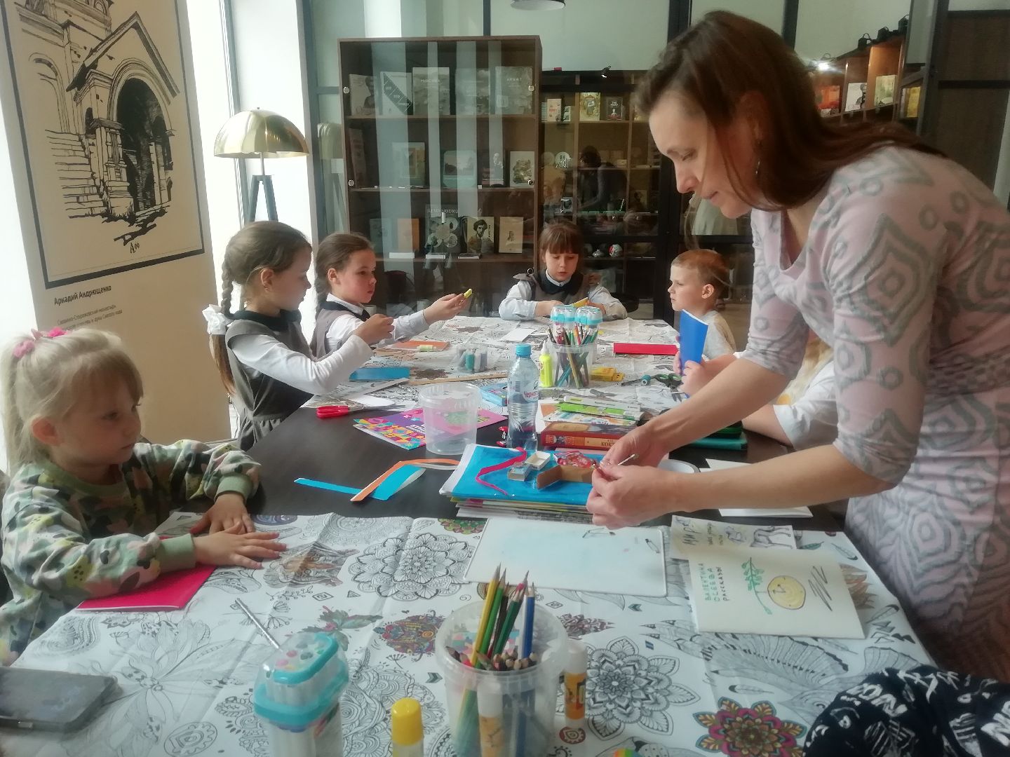 Звенигород, Манеж, мастер-класс, День славянской письменности, Яна Поляруш