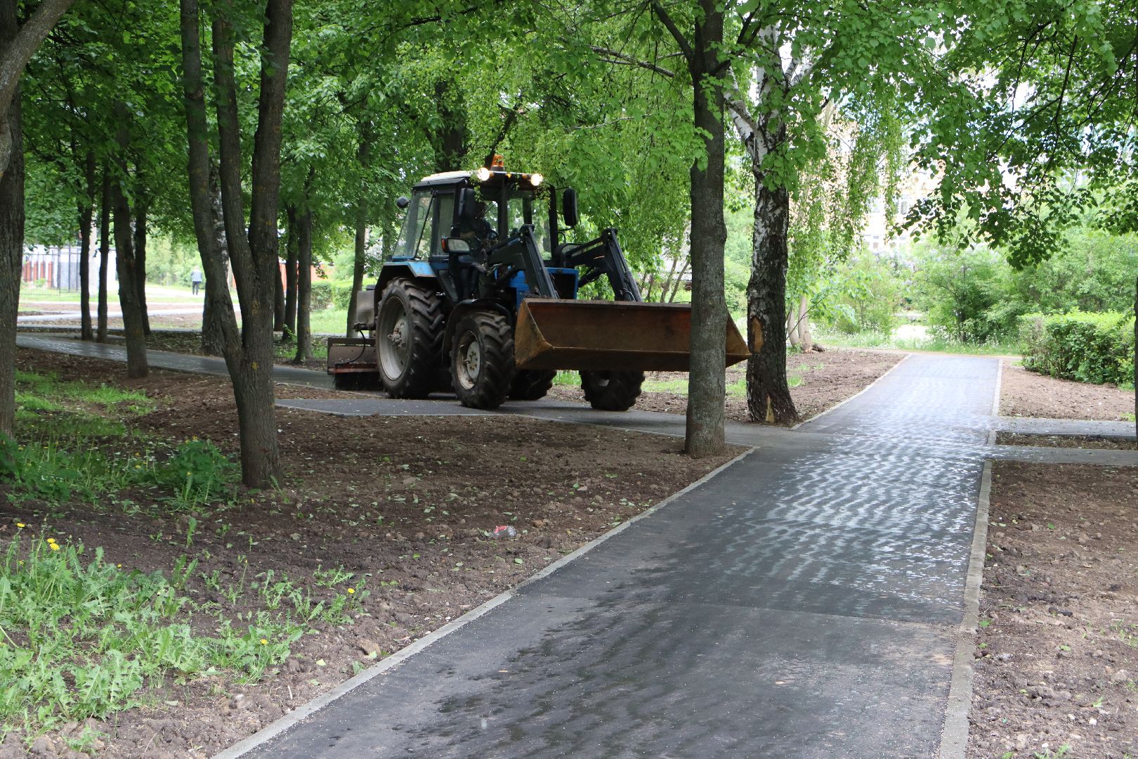 Серебряные Пруды, Тихий Сквер, Благоустройство
