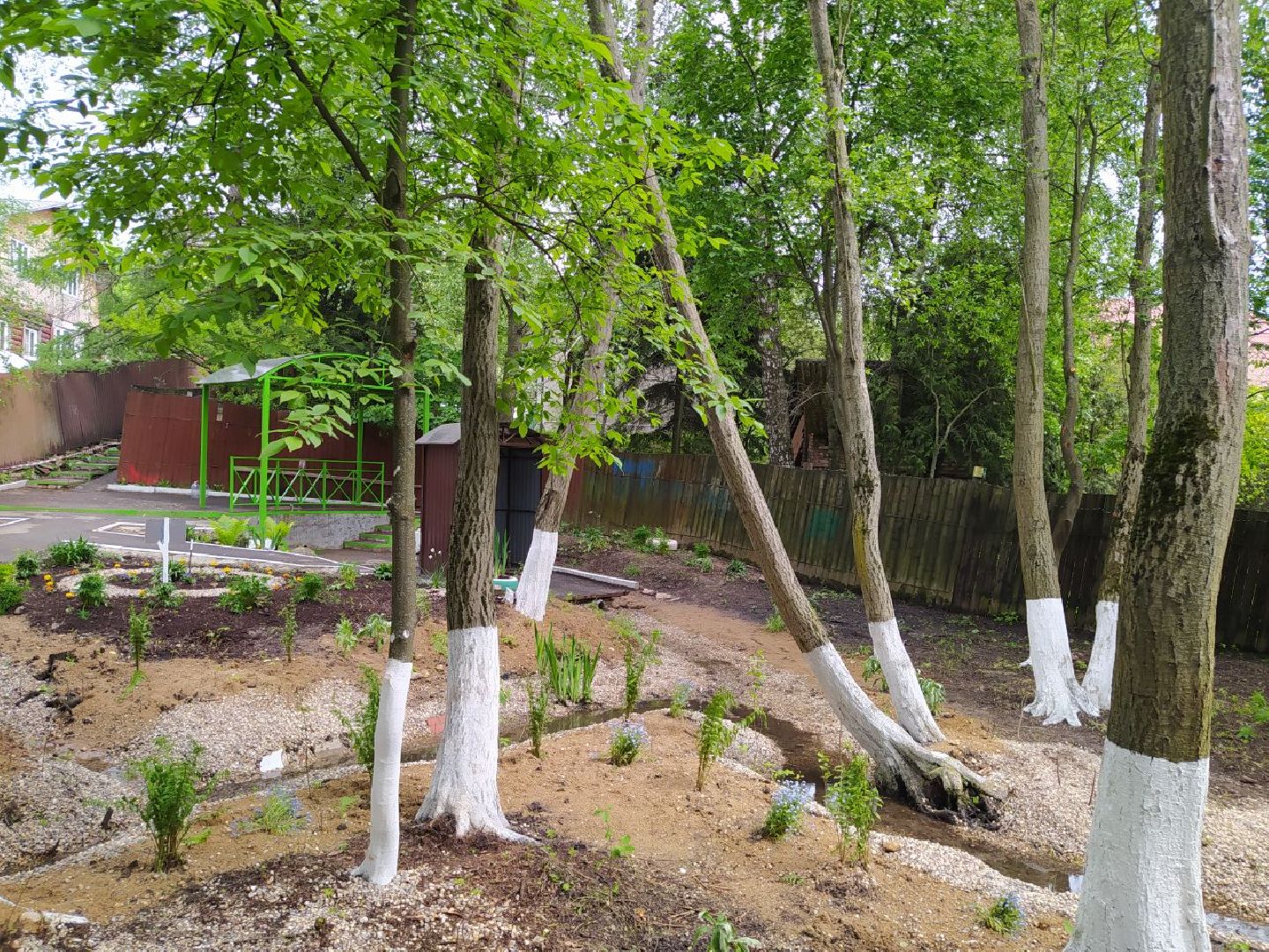 Нахабино, святой источник, благоустройство