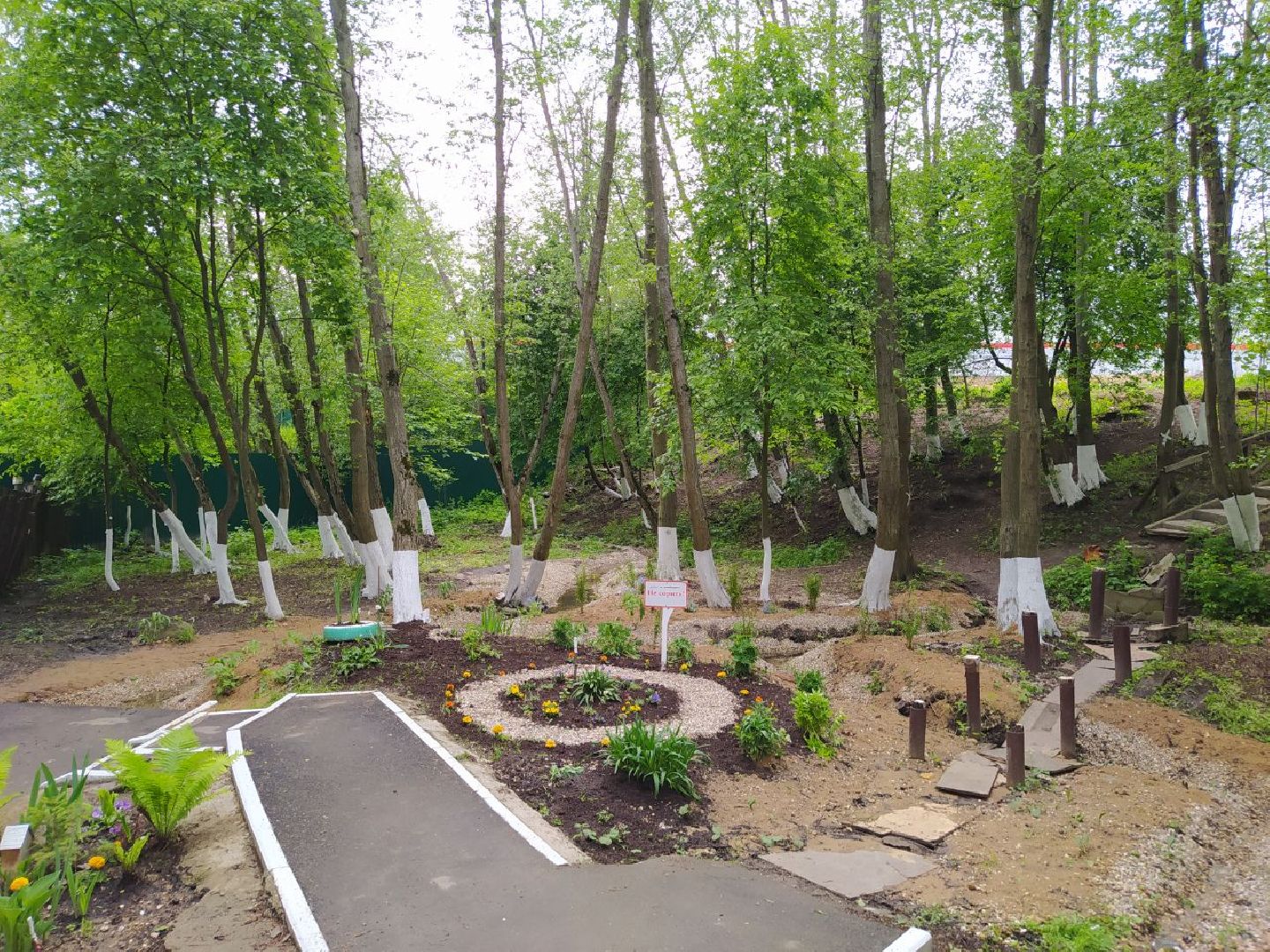 Нахабино, святой источник, благоустройство