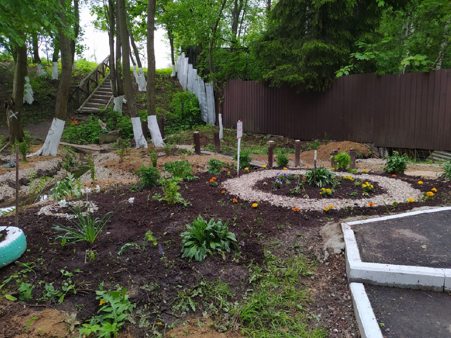 Нахабино, святой источник, благоустройство