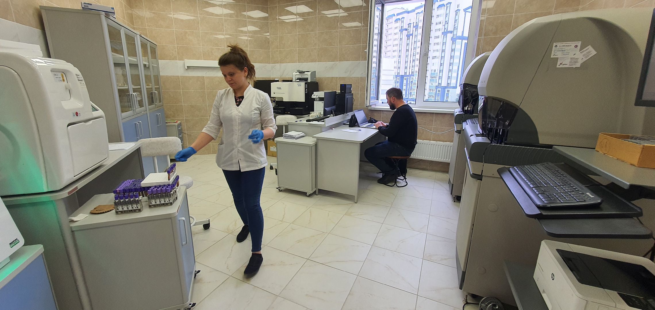 ДЦГБ, лаборатория, Домодедово