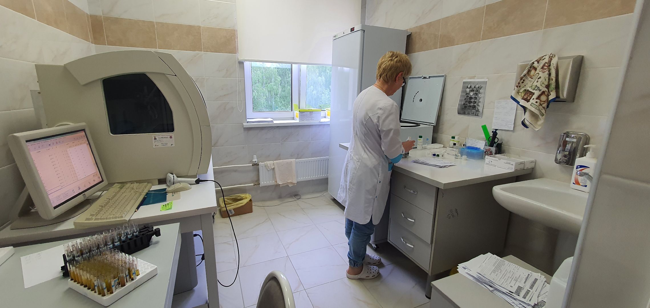 ДЦГБ, лаборатория, Домодедово