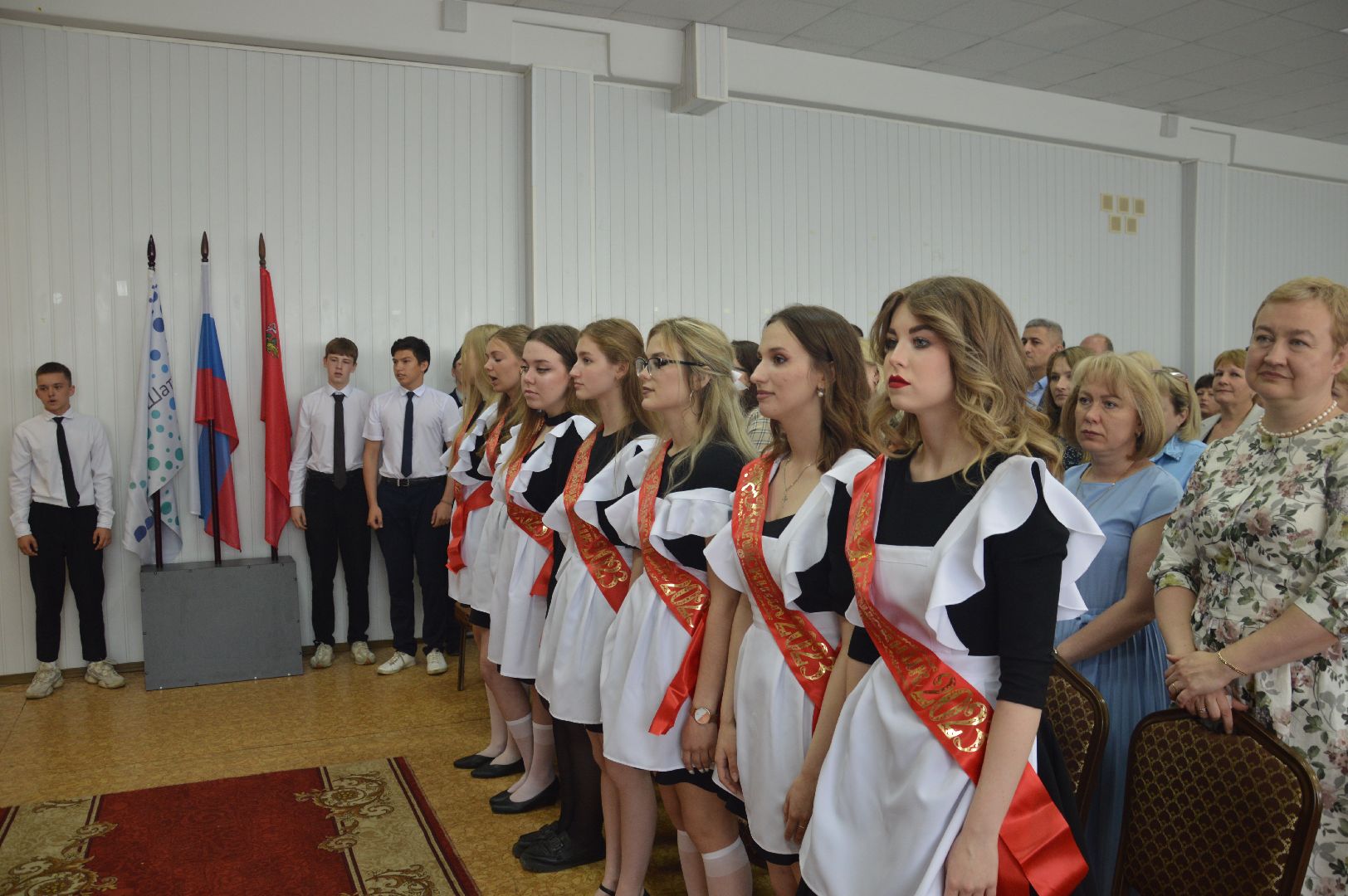 Последний звонок, Шатура, поздравления, выпускники