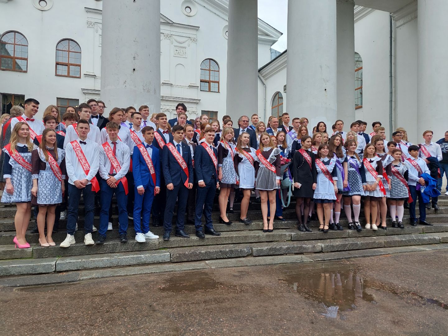 последний звонок, флагманская школа, образование, школьники