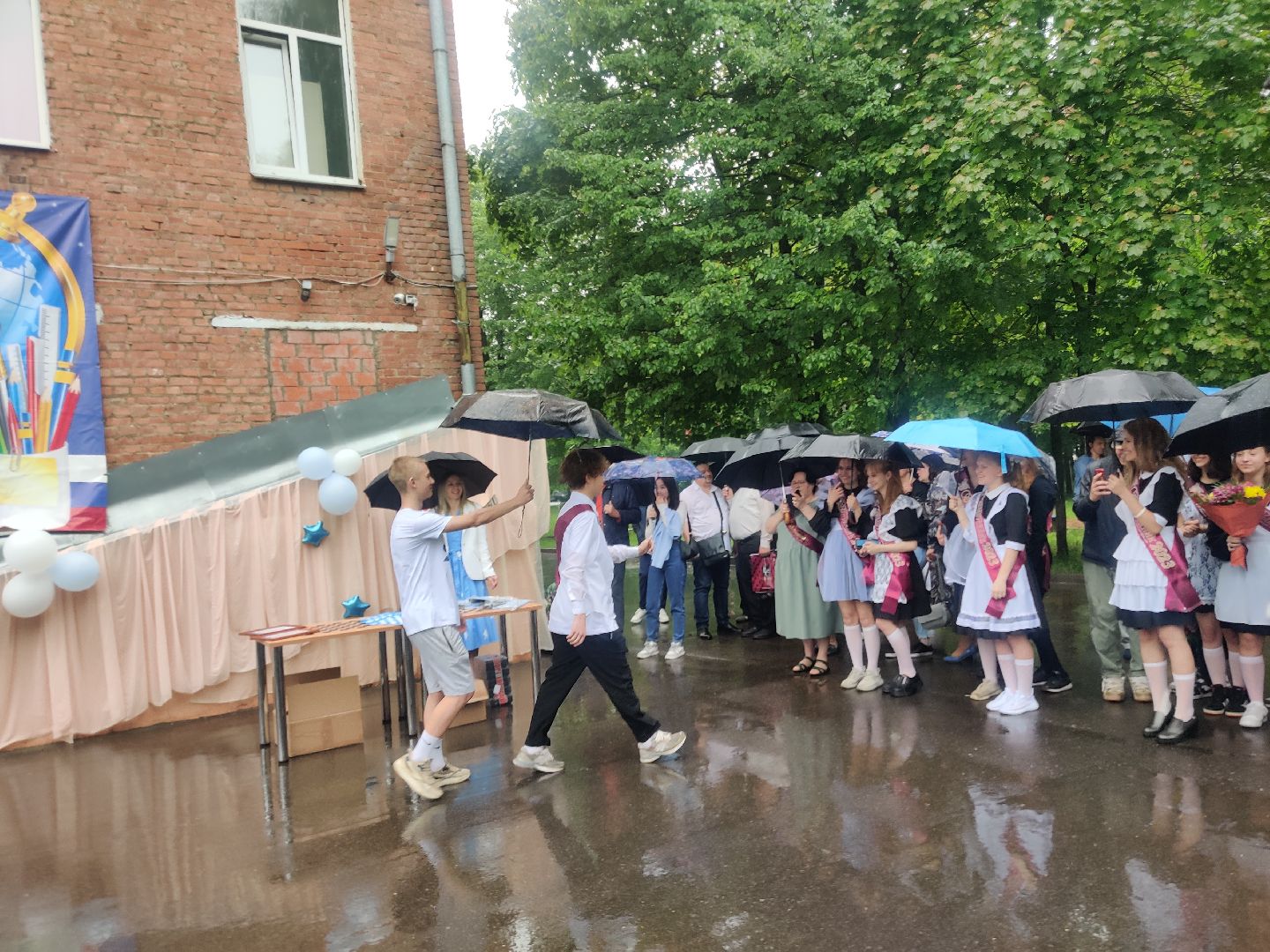 Красноармейск, Пушкинский, чудо-шашки, последний звонок