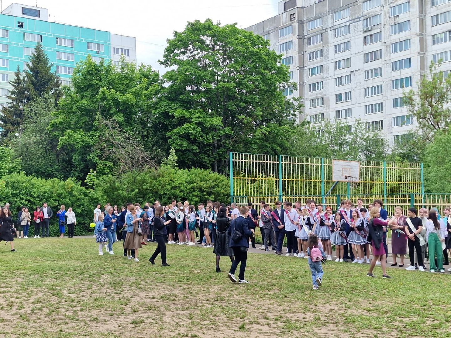 Химки, школа, последний звонок, выпускной