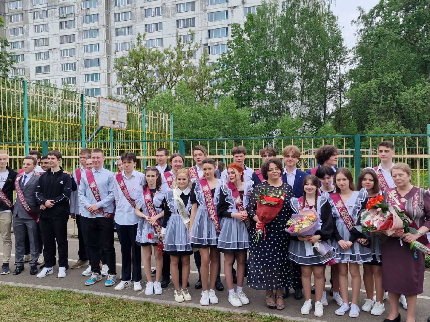 Химки, школа, последний звонок, выпускной