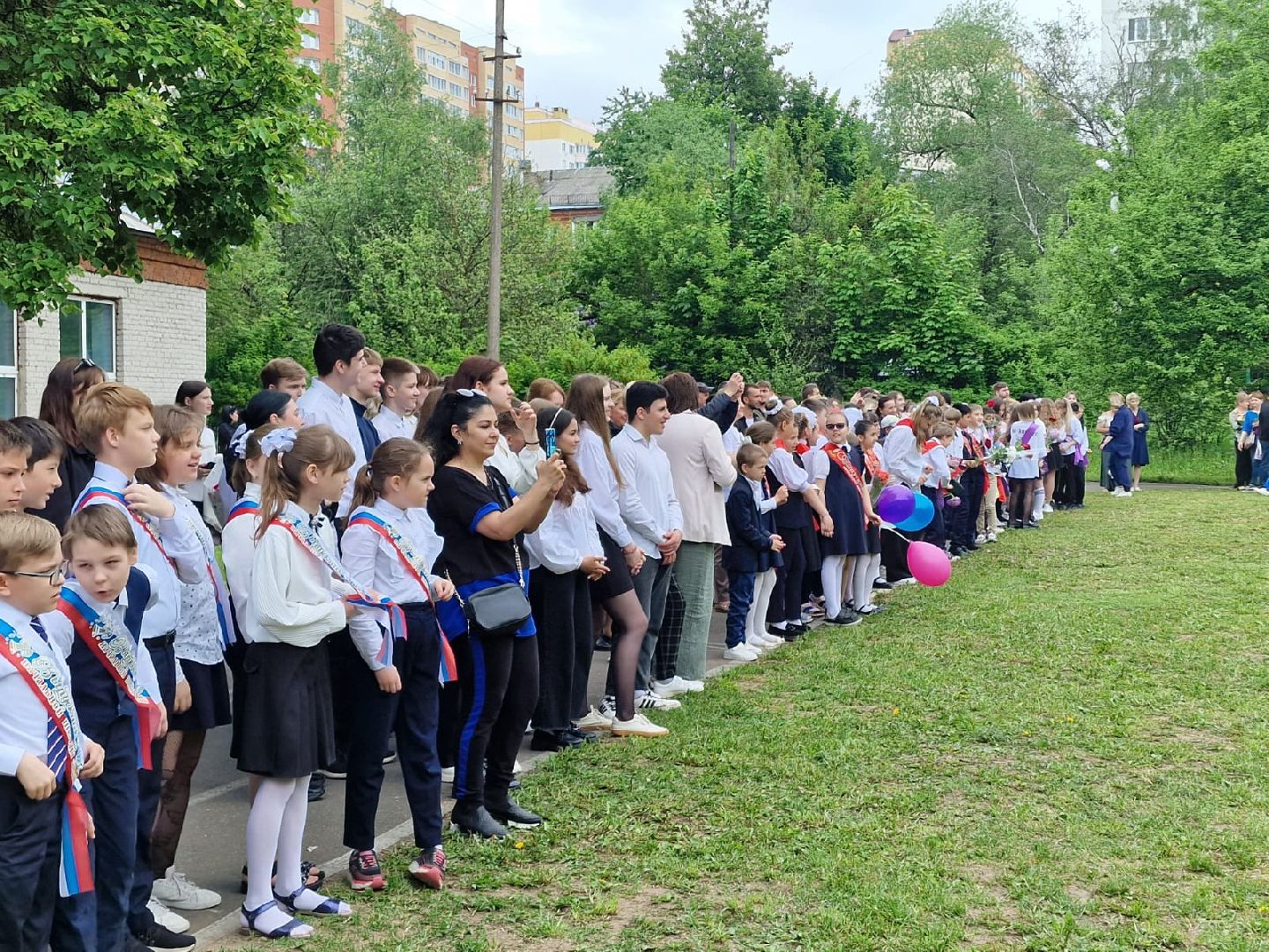 Химки, школа, последний звонок, выпускной