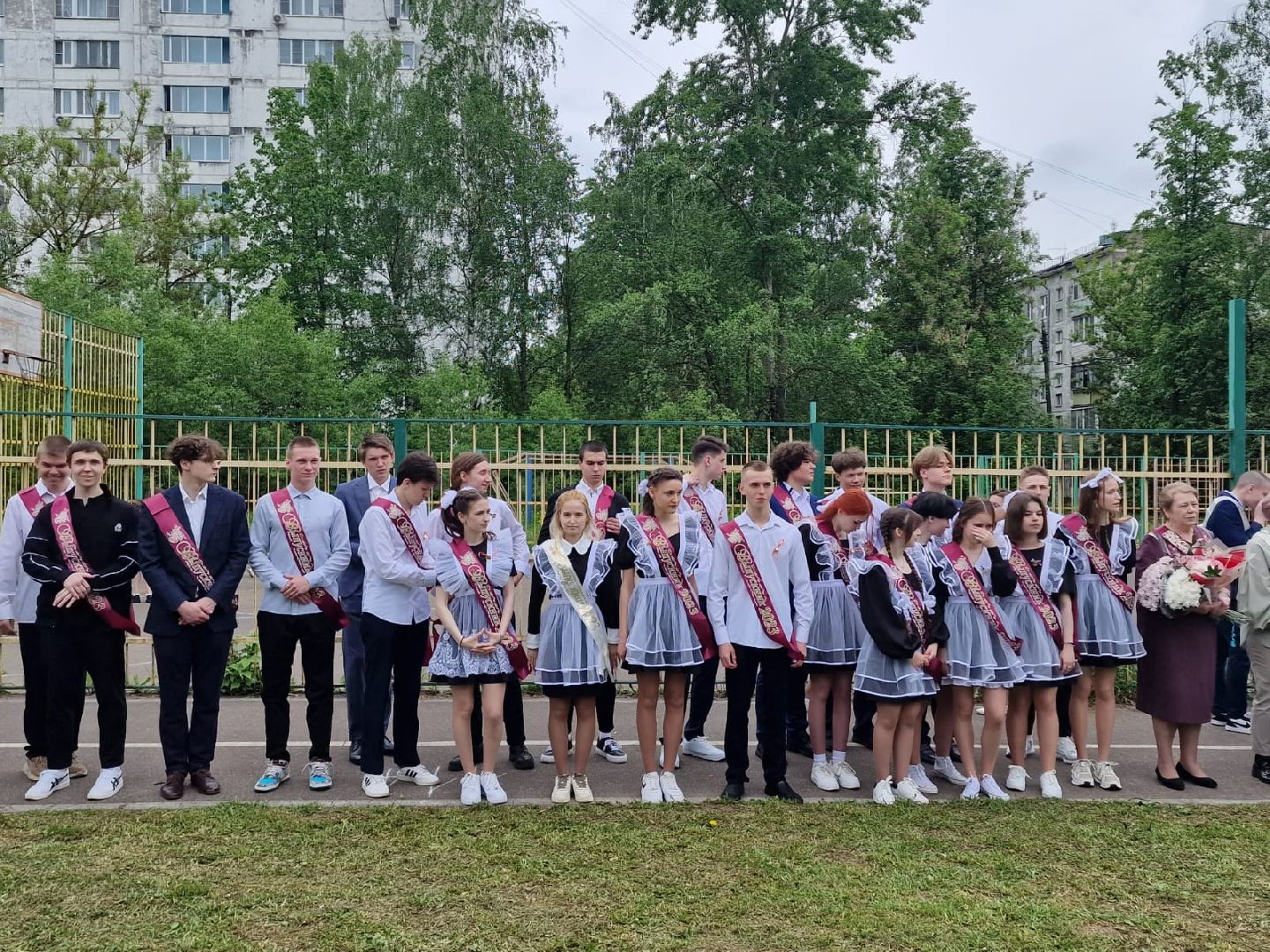 Химки, школа, последний звонок, выпускной