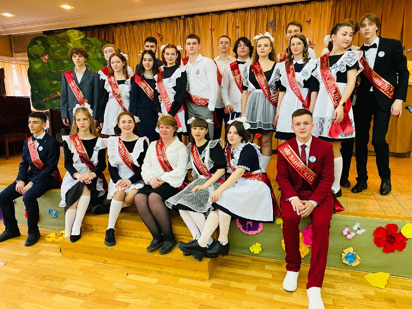 Домодедово, последний звонок, школа