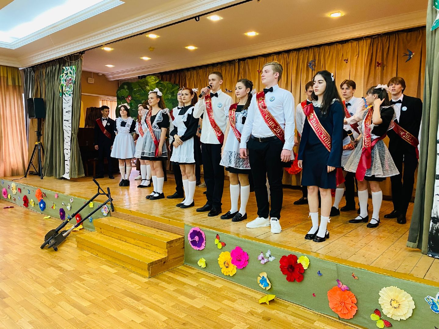 Домодедово, последний звонок, школа