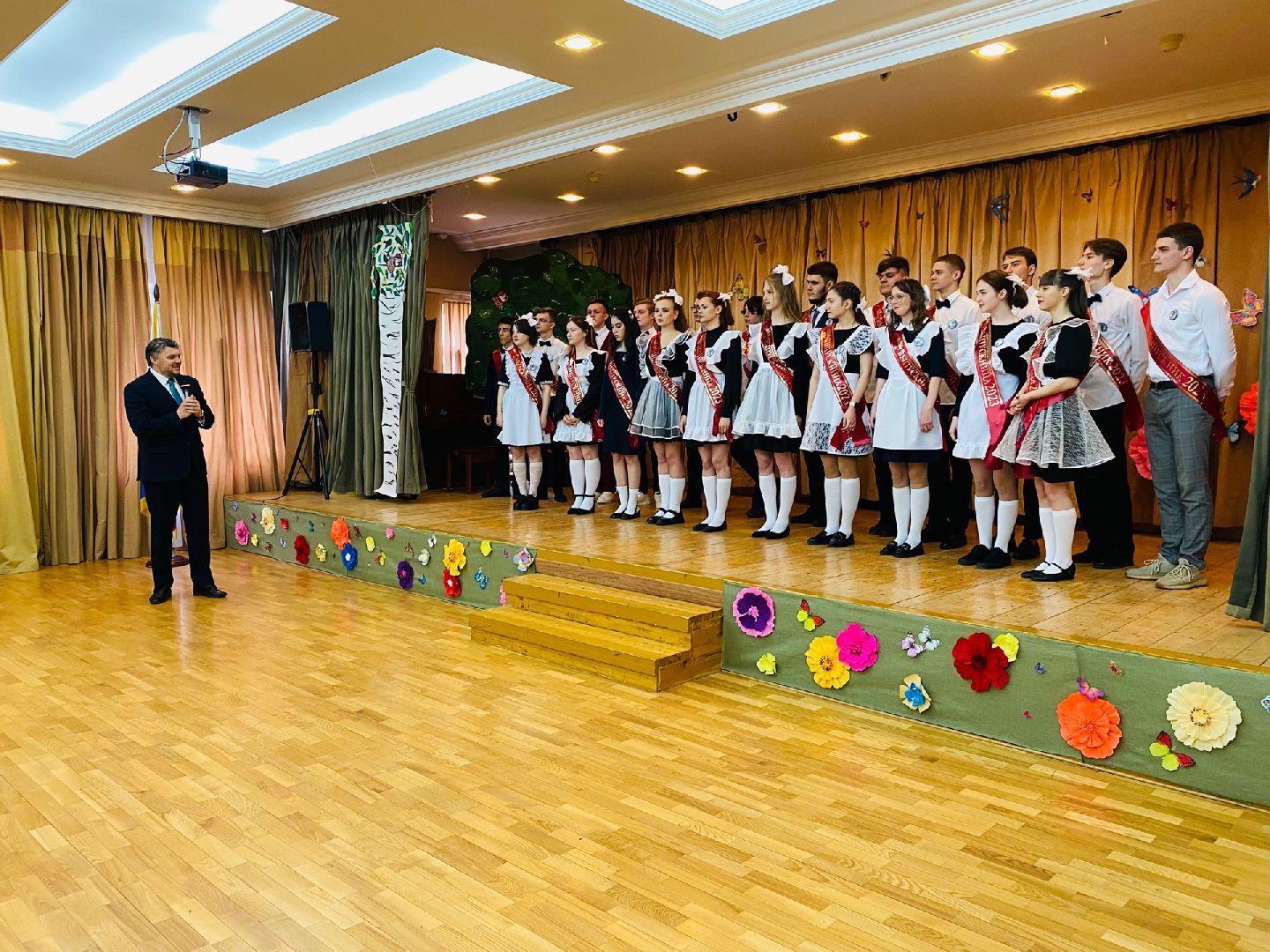 Домодедово, последний звонок, школа