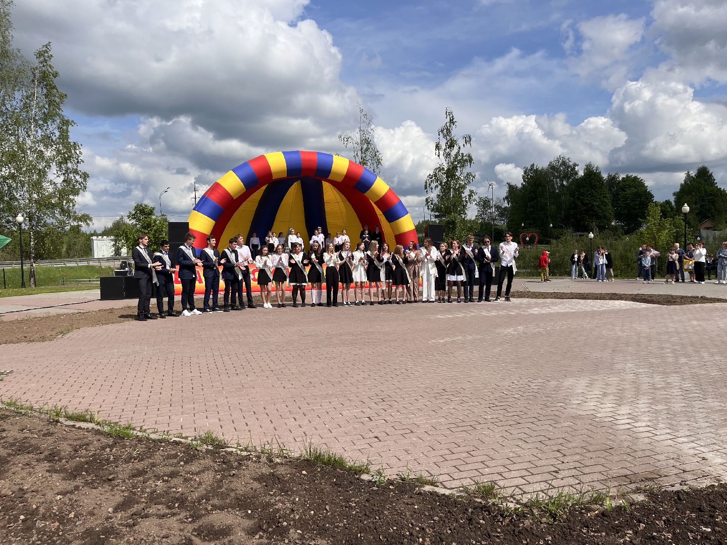Шаховская, последний звонок, праздник