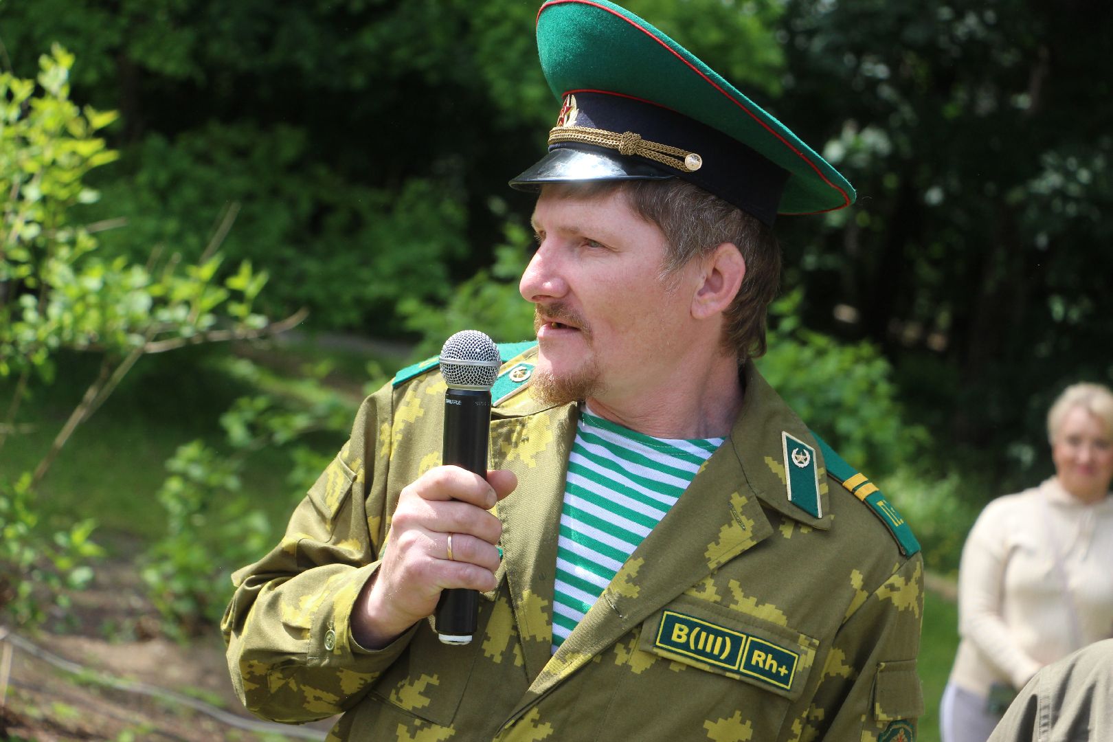 День пограничника, Протвино, Закладной камень, военные, праздник