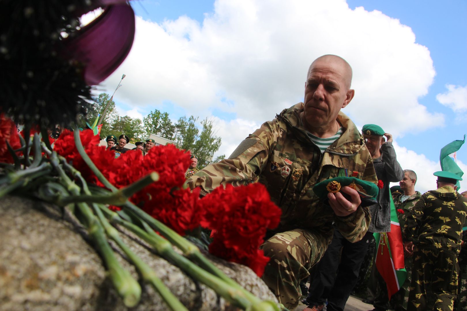 День пограничника, Протвино, Закладной камень, военные, праздник