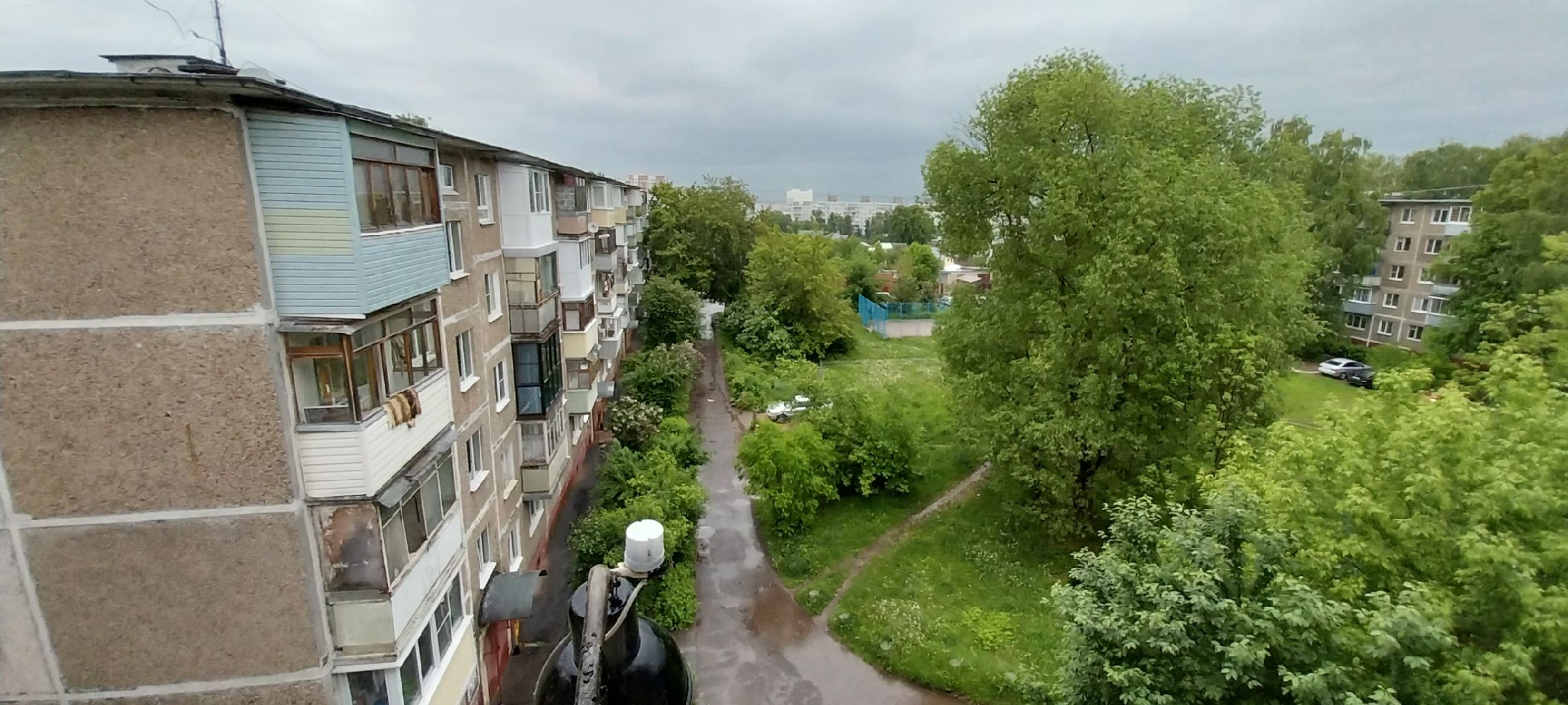 коломна, ливневый дождь, погода