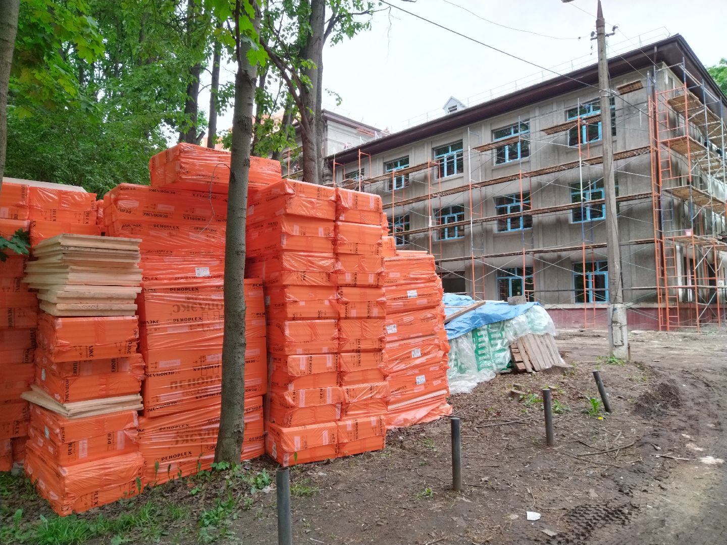 НИИОХ, благоустройство, сквер Стрекалова, Мытищи