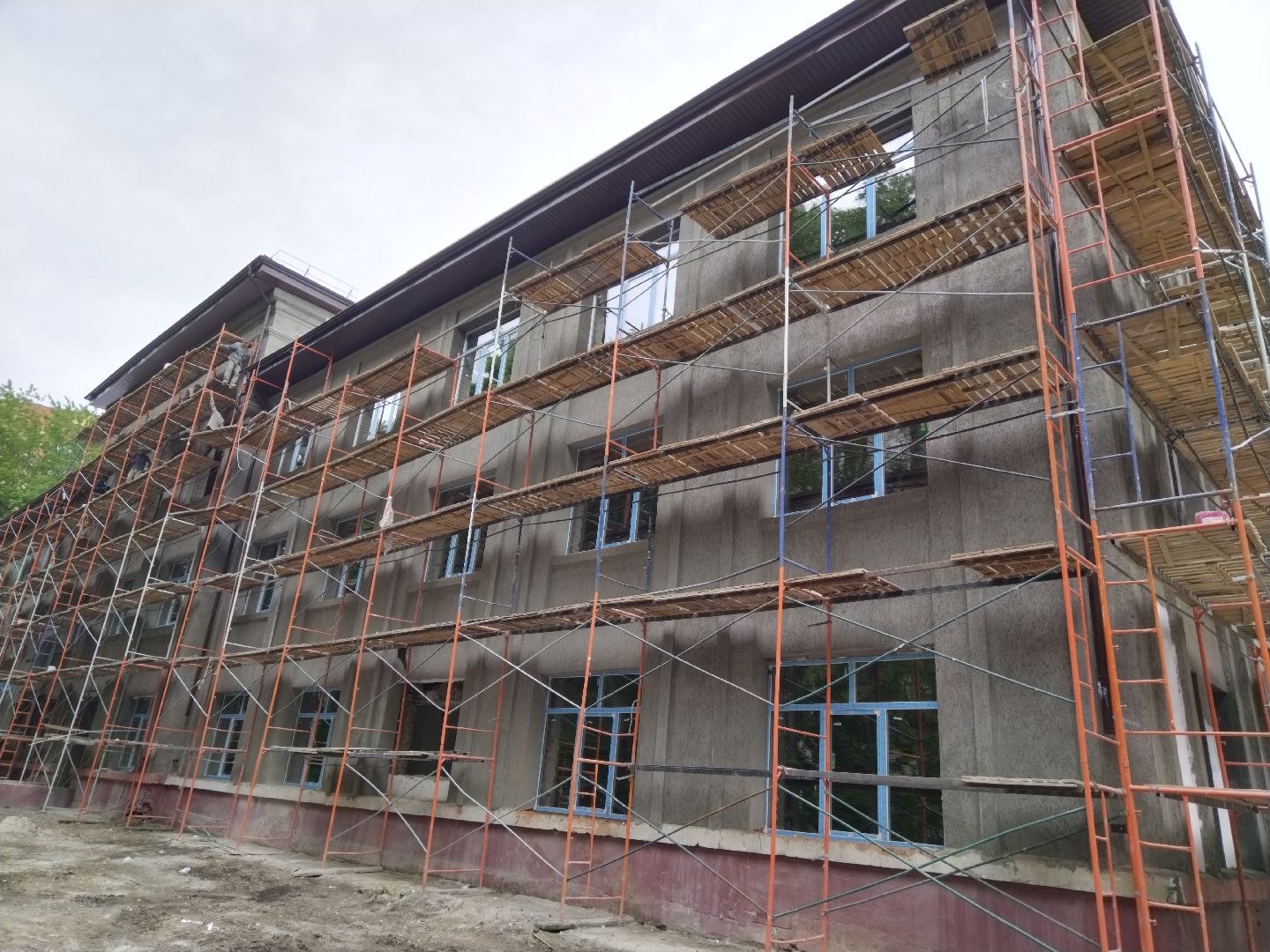 НИИОХ, благоустройство, сквер Стрекалова, Мытищи