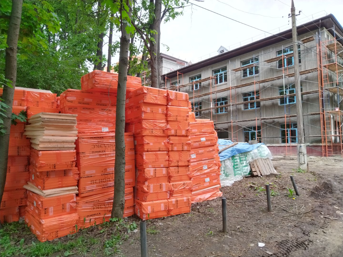 НИИОХ, благоустройство, сквер Стрекалова, Мытищи