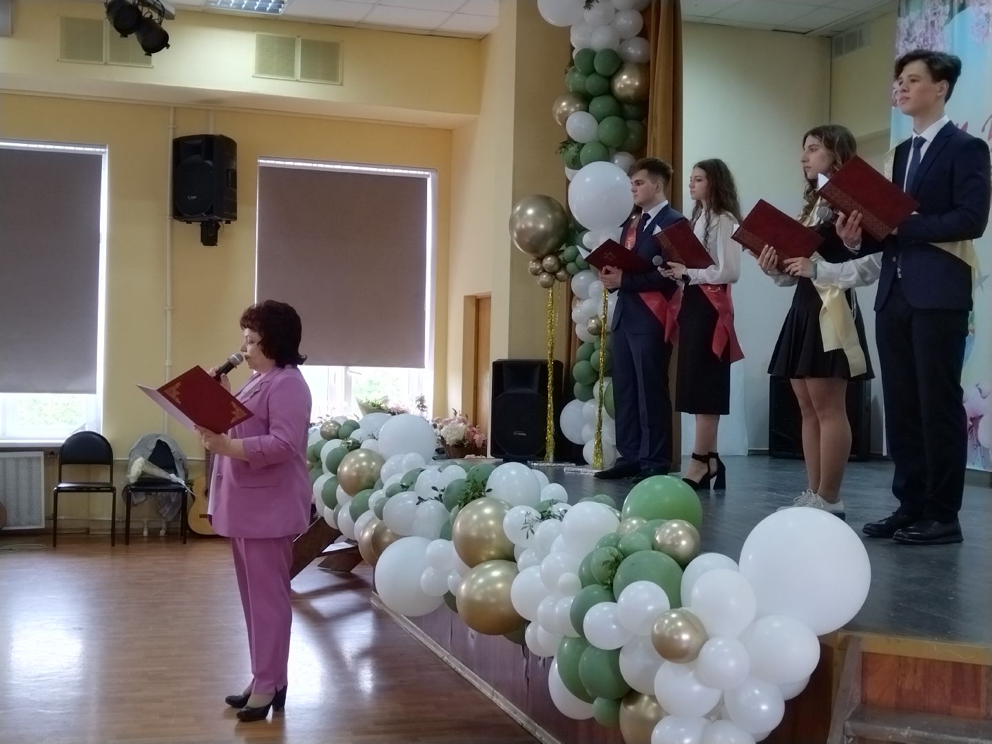 Последний звонок, школа, Мытищи