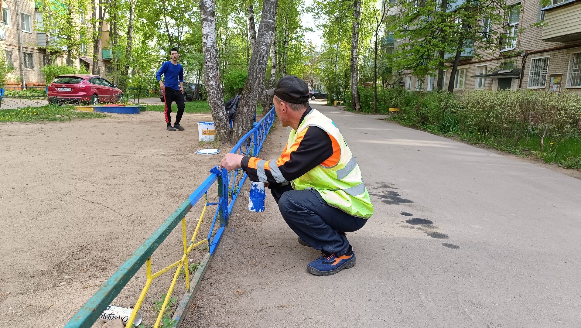 Лобня, благоустройство, площадка