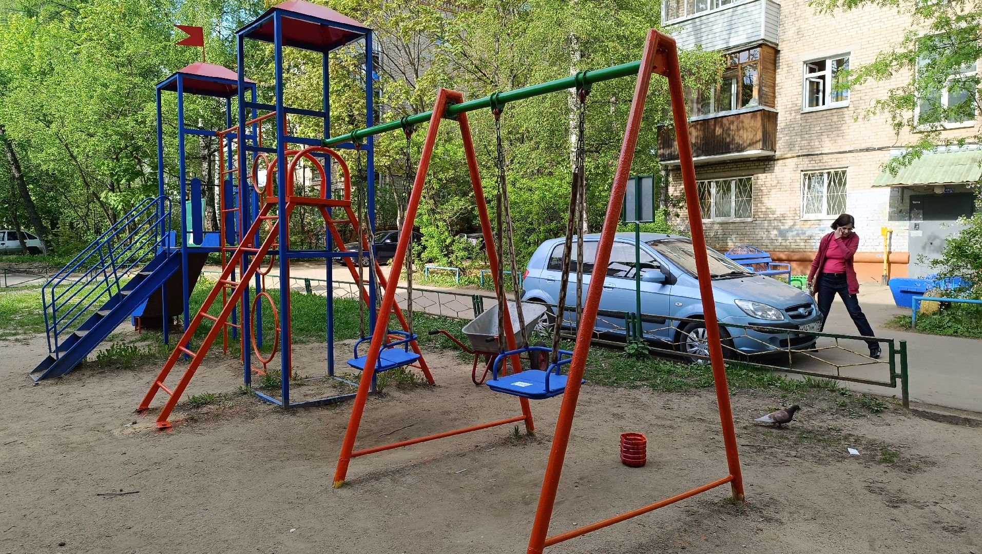 Лобня, благоустройство, площадка