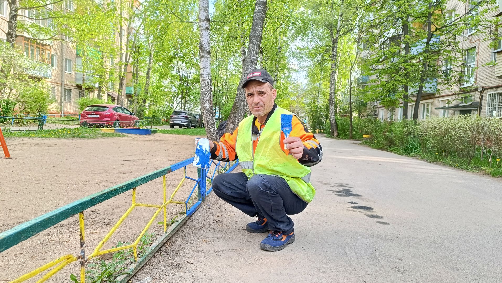 Лобня, благоустройство, площадка