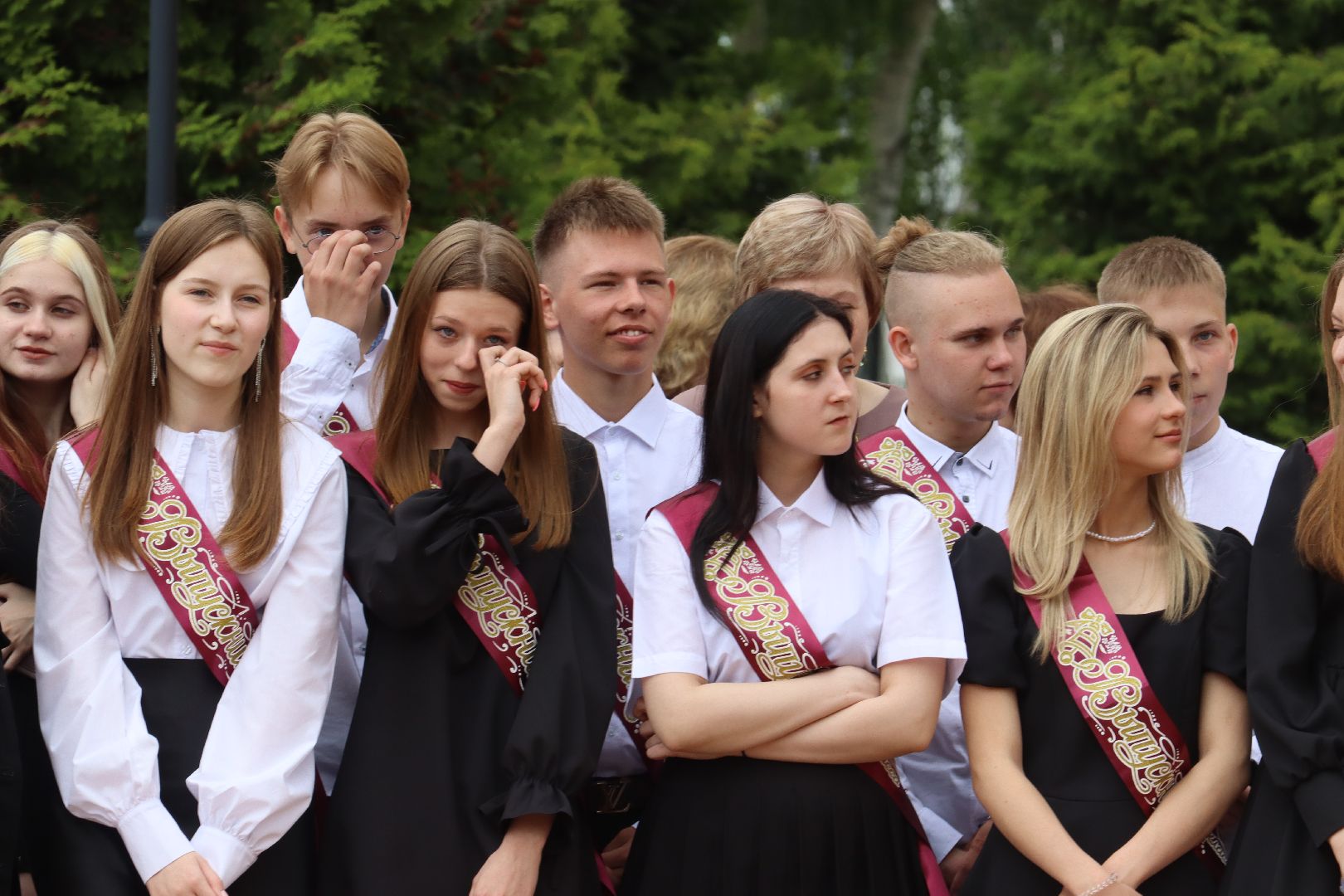 Серебряные Пруды, последний звонок, СОШ Чуйкова