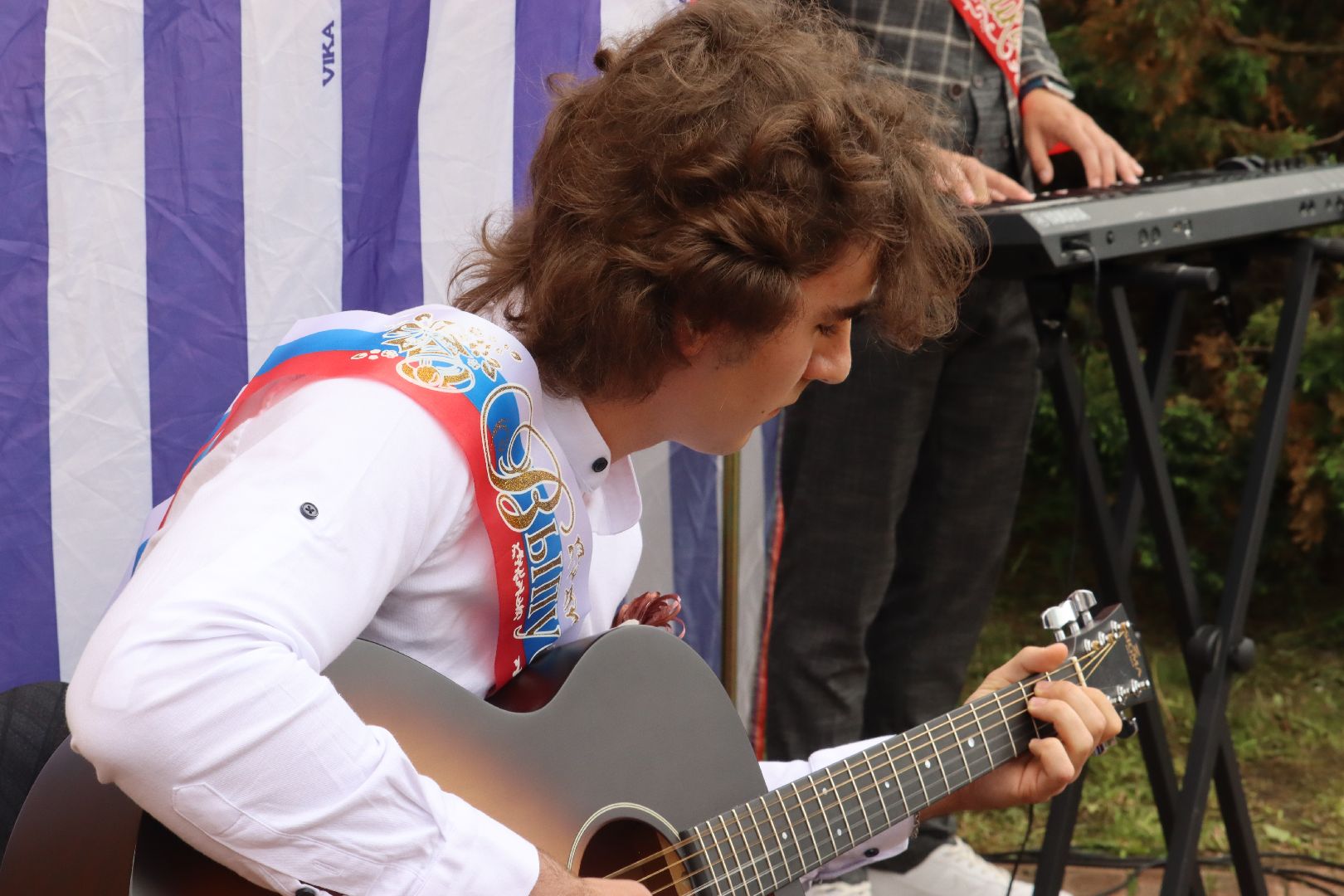 Серебряные Пруды, последний звонок, СОШ Чуйкова