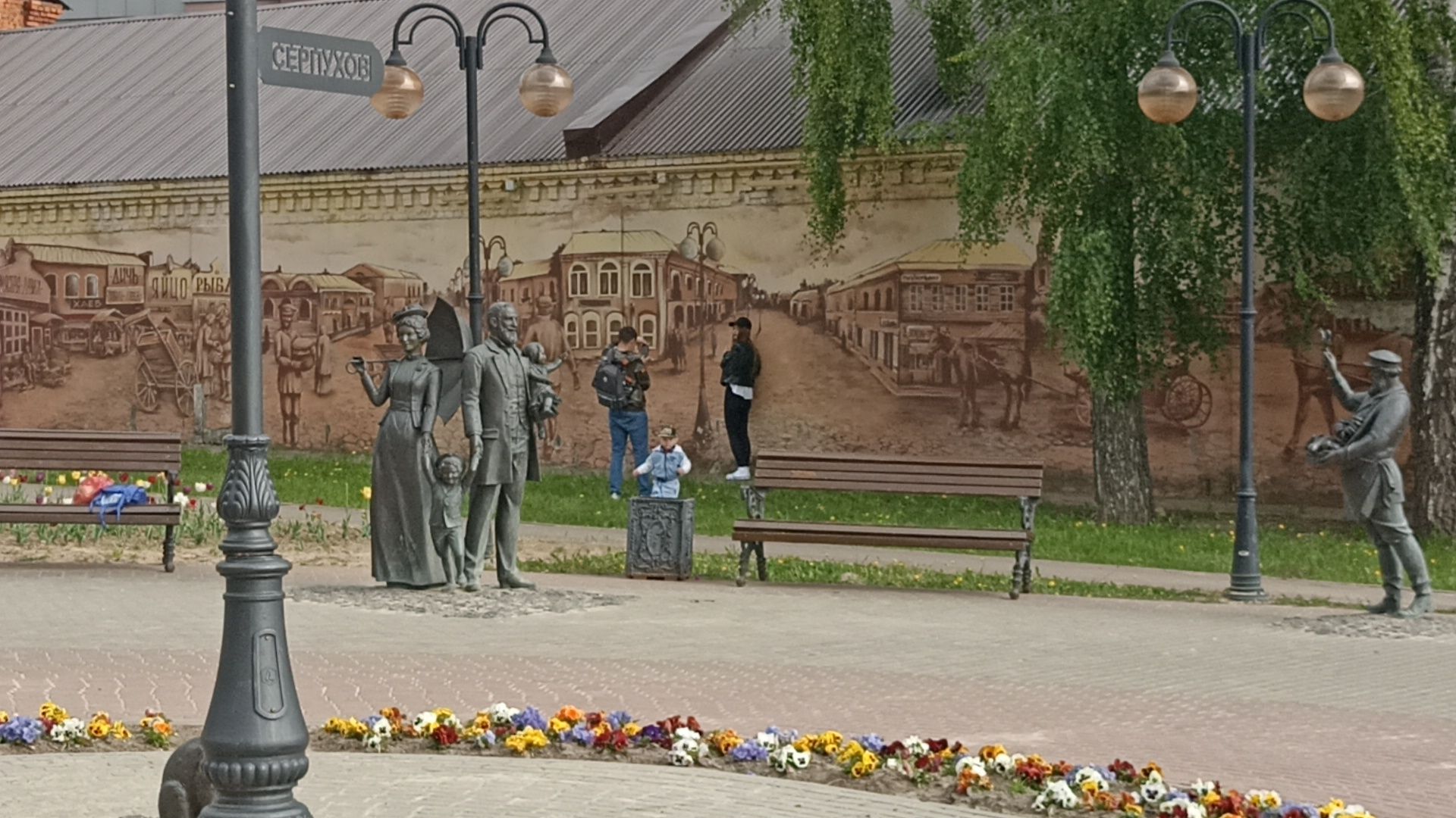 Серпухов, Подмосковье, туризм, скульптуры, история