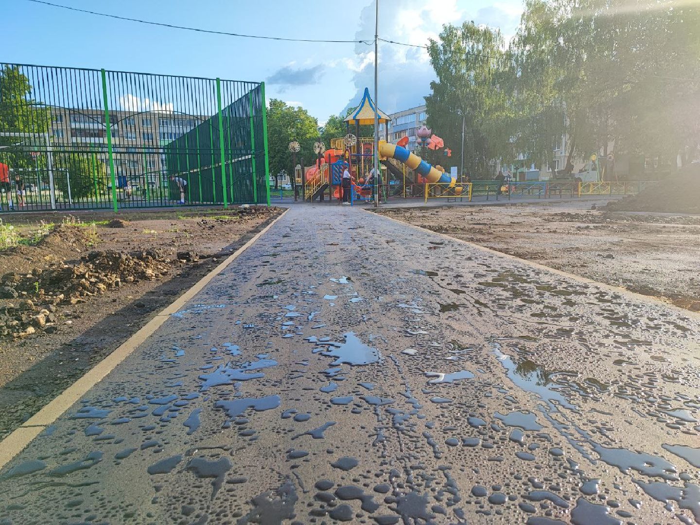 Серебряные Пруды, благоустройство