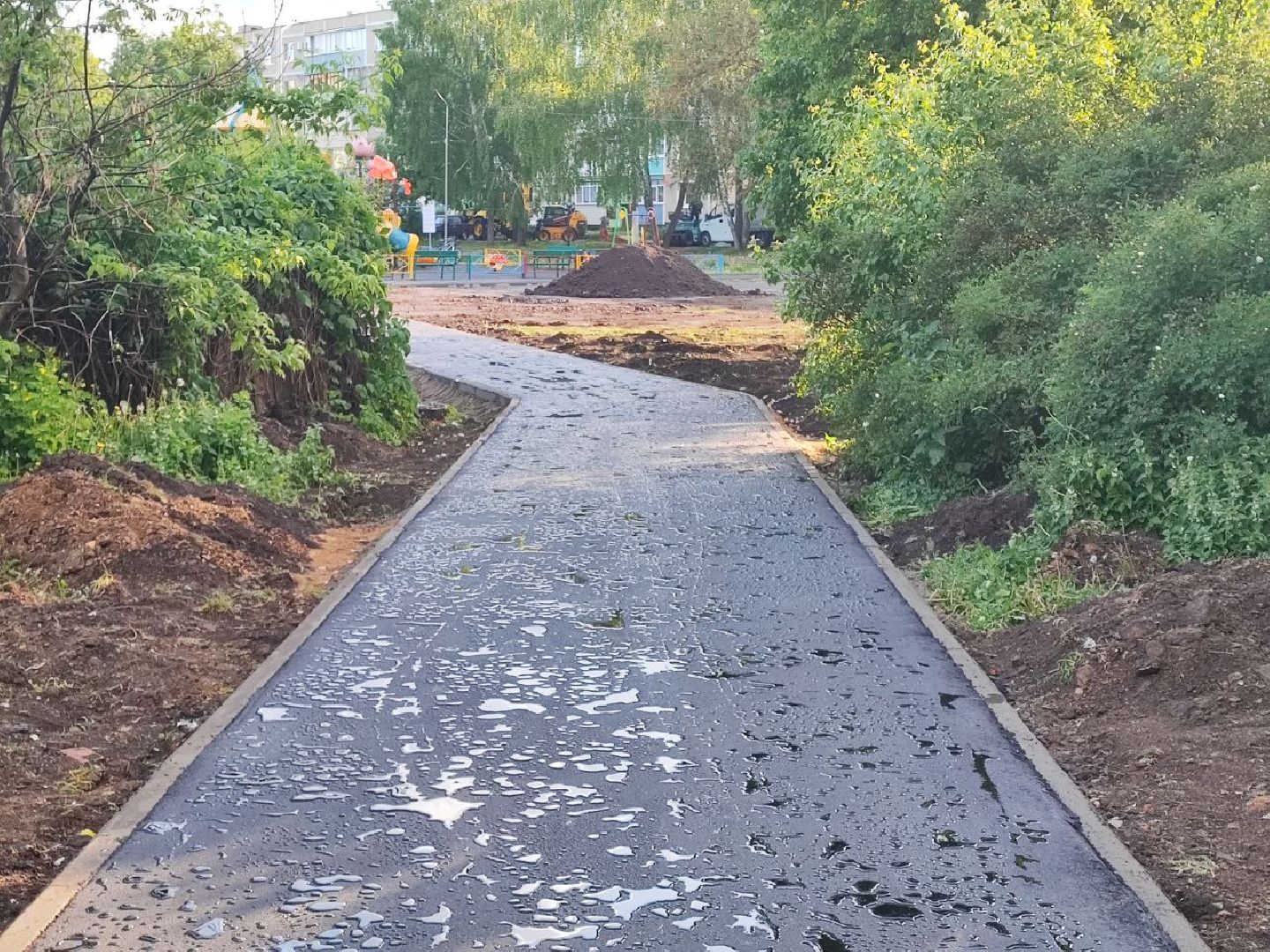 Серебряные Пруды, благоустройство