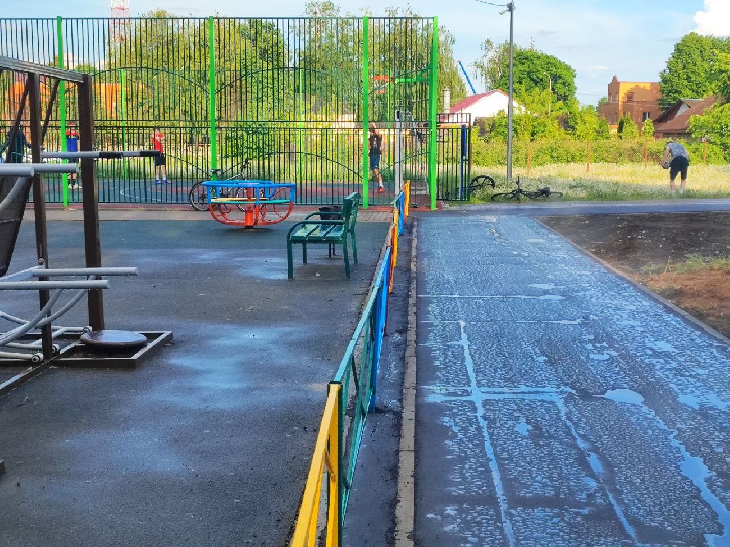 Серебряные Пруды, благоустройство