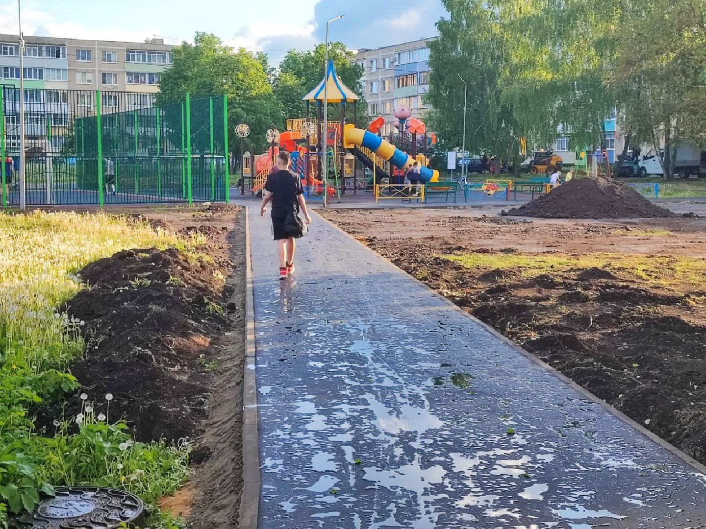 Серебряные Пруды, благоустройство