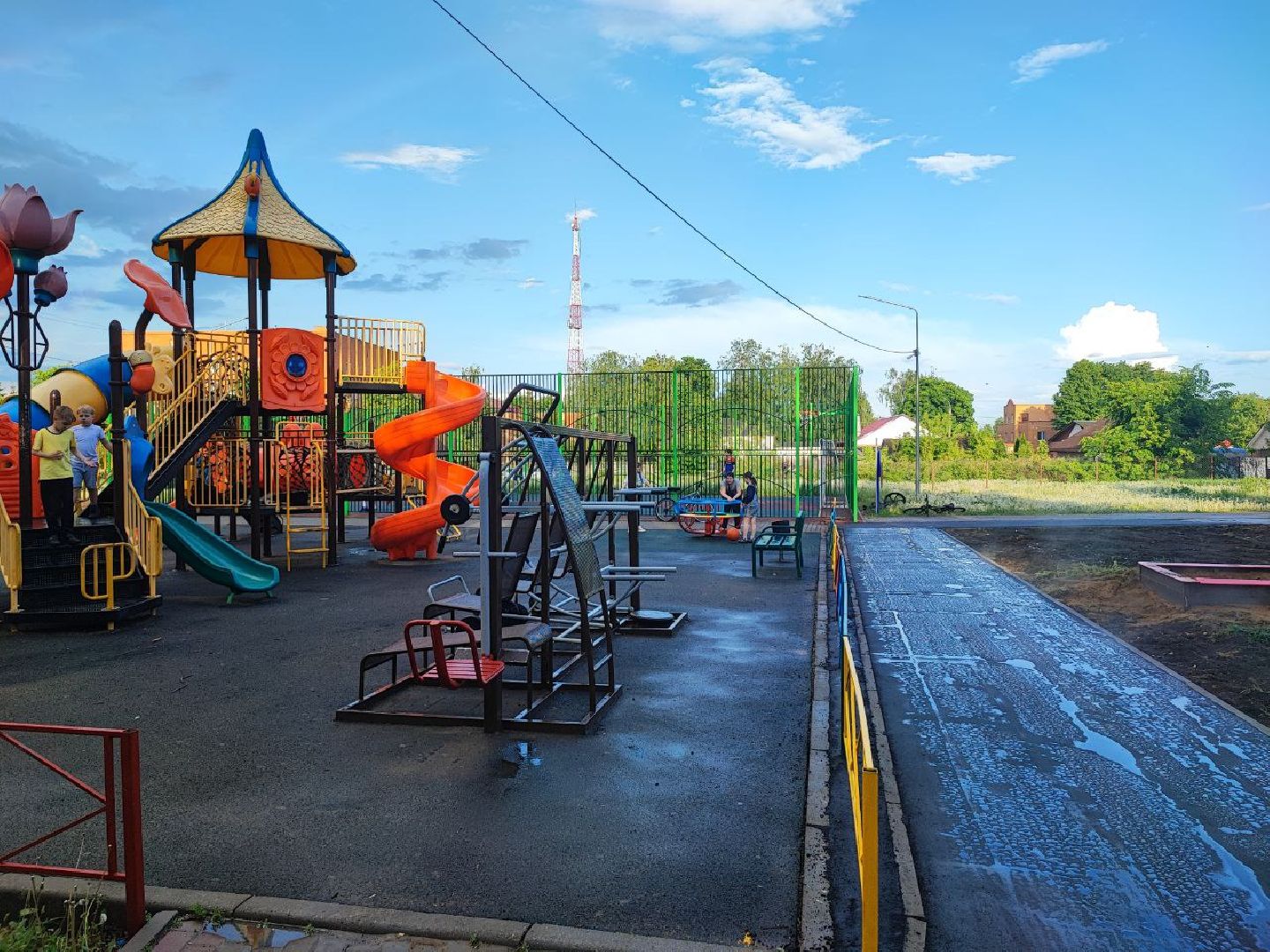 Серебряные Пруды, благоустройство