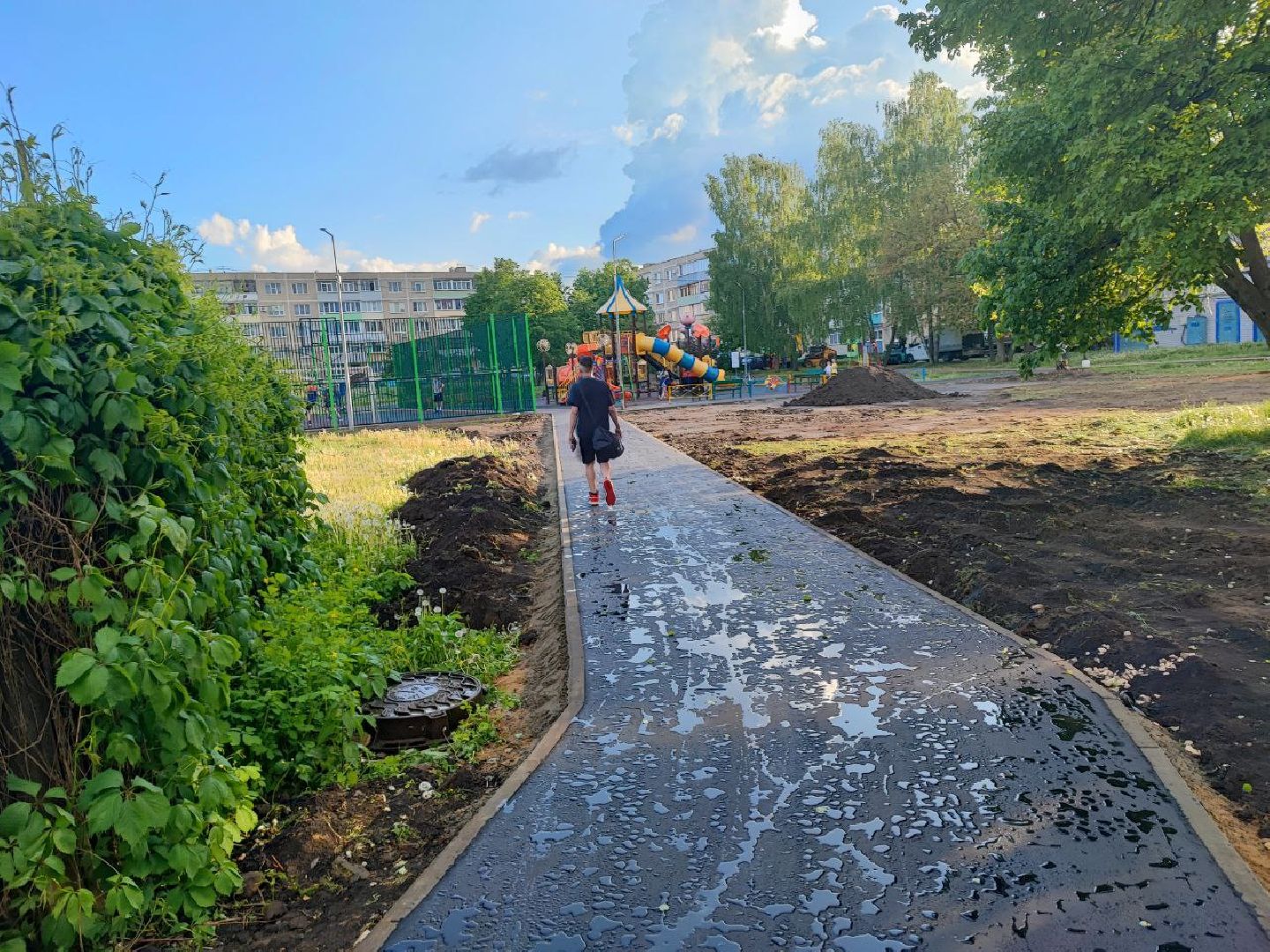 Серебряные Пруды, благоустройство