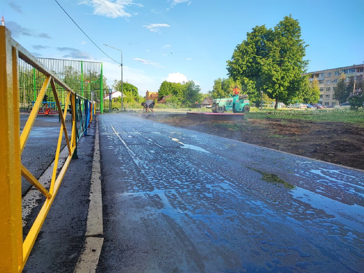 Серебряные Пруды, благоустройство