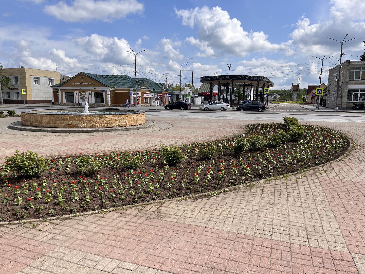 Шаховская, озеленение, благоустройство