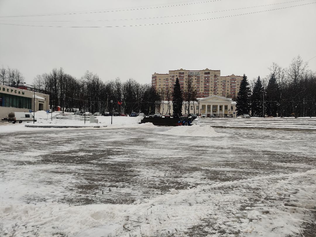 Красноармейск, коммунальная служба, Городское хозяйство, уборка снега, дорожная техника