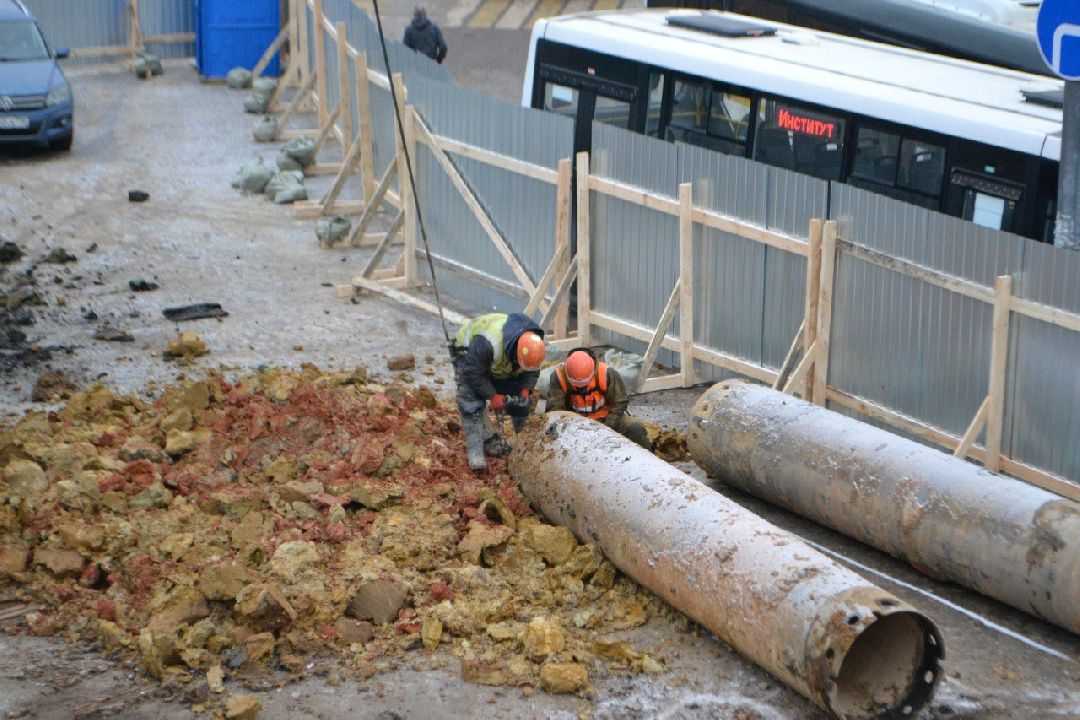 Серпухов, мост, строительство