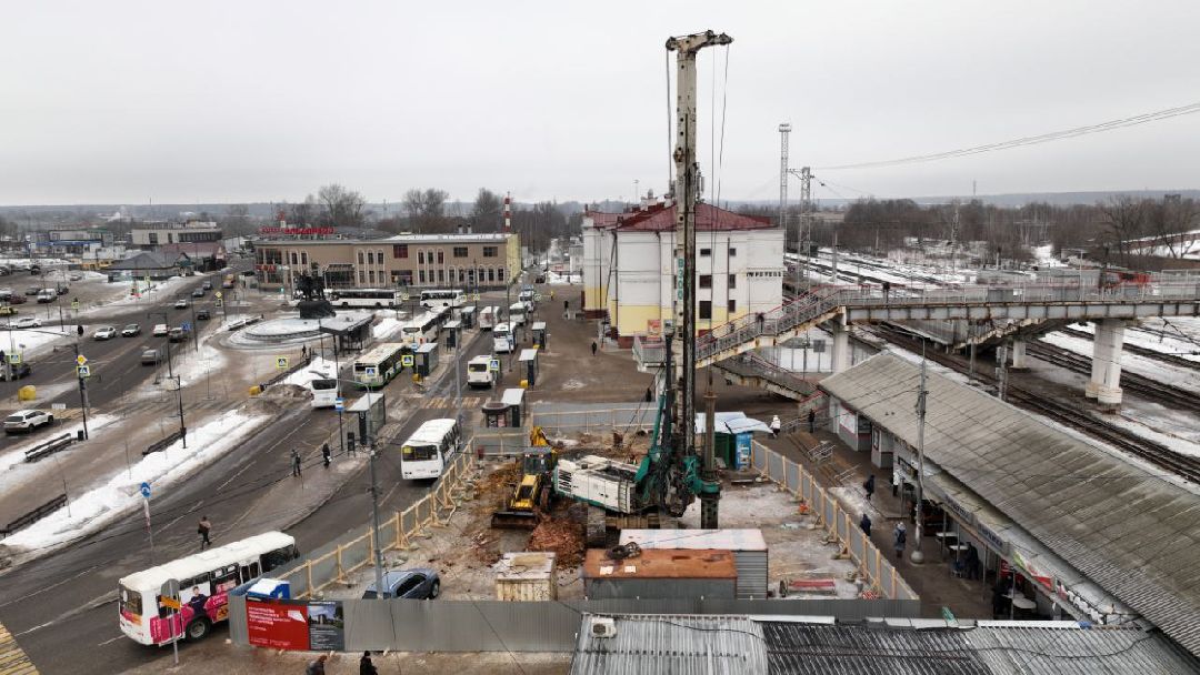 Серпухов, мост, строительство