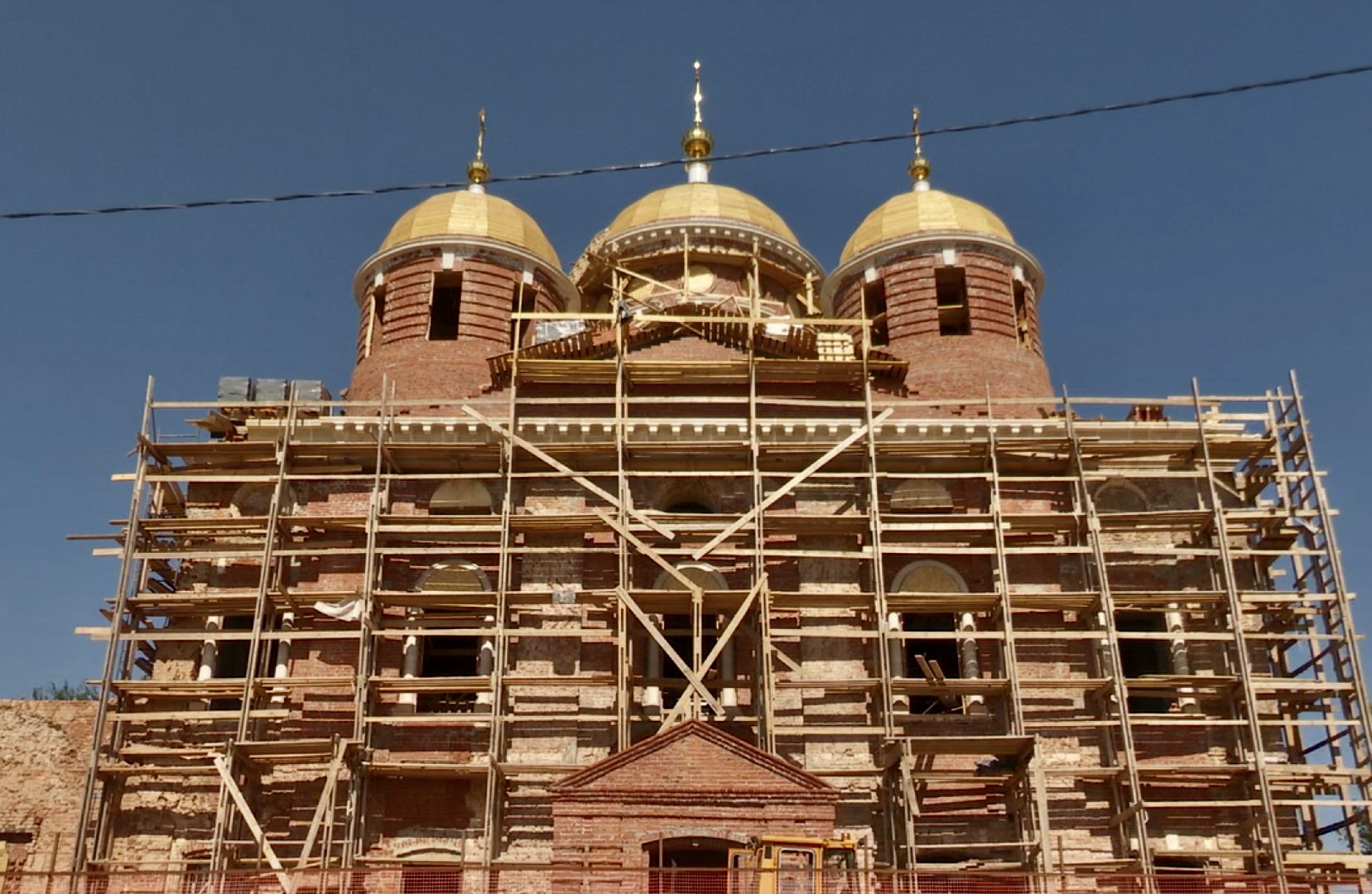 Клин, строительство, Троицкий собор, люди