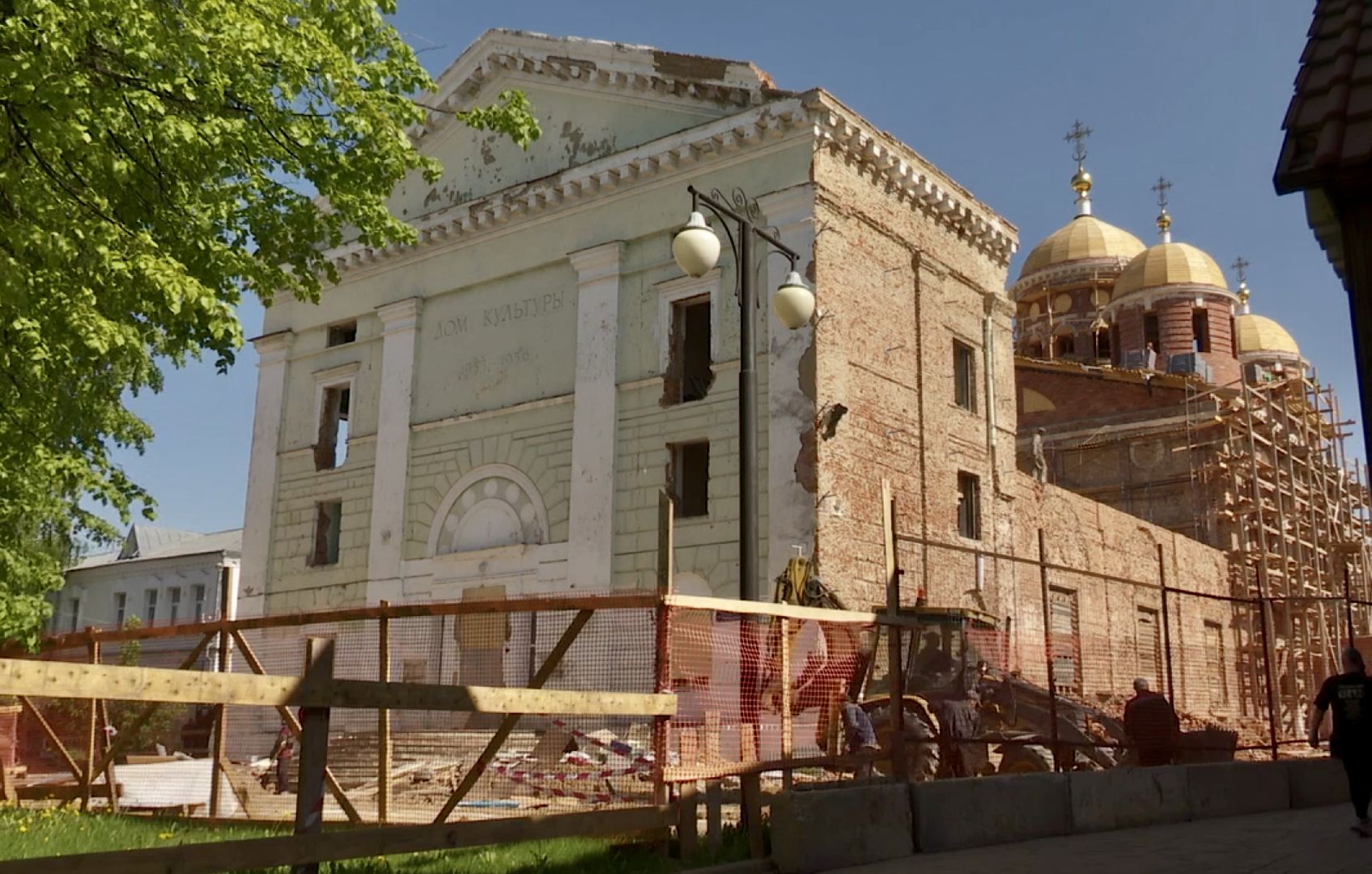 Клин, строительство, Троицкий собор, люди