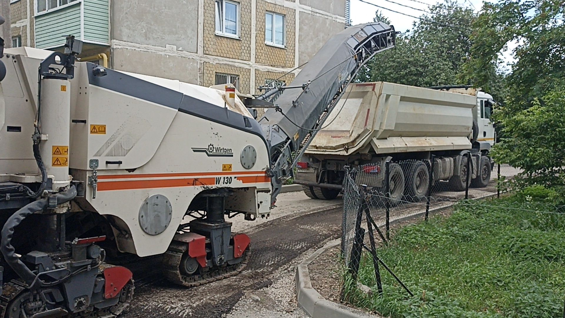 дворовая территория